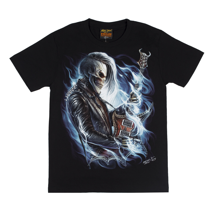 Skeleton Guitarist (Glowing in the Dark) T-Shirt