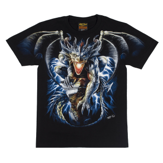 Gargoyle on Column (Glowing in the Dark) T-Shirt