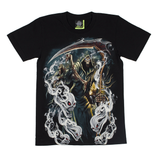 Death with Ghosts (Glows in the Dark) T-Shirt