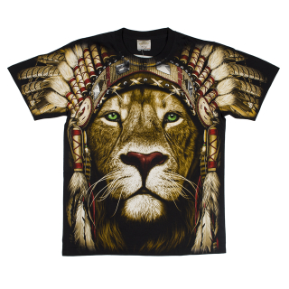 Lion Indian Roach T-Shirt