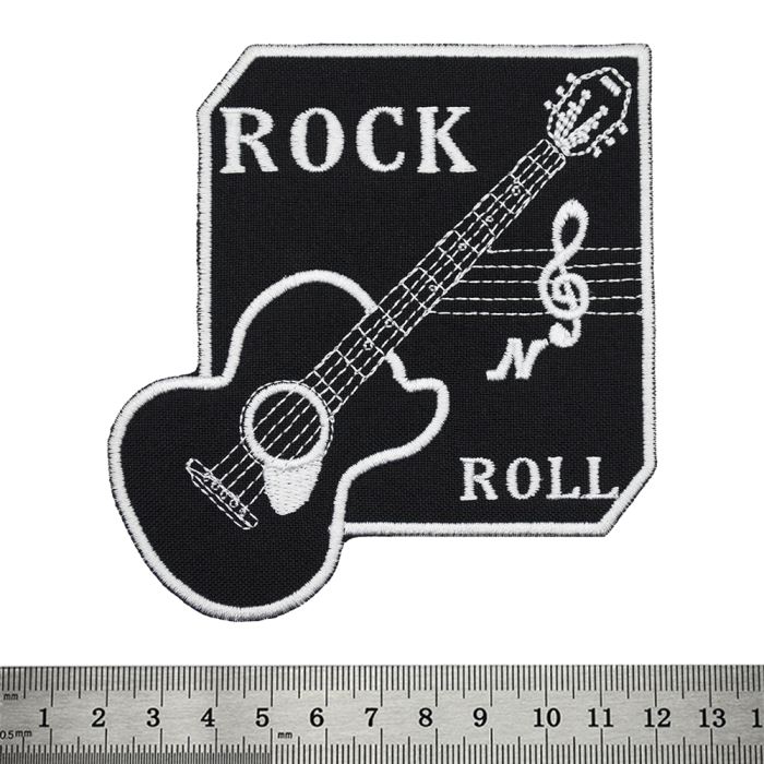 Rock'n'Roll (Guitar) (PS-004) Embroidered Patch