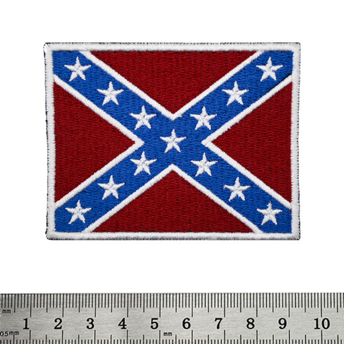 Confederate Flag (PS-031) Embroidered Patch