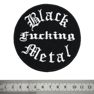 Black Fucking Metal (PS-039) Embroidered Patch