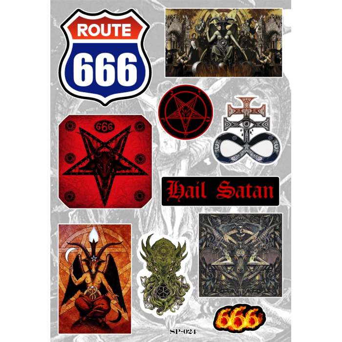 Occult Symbols (Color) SP-024 Sticker Pack