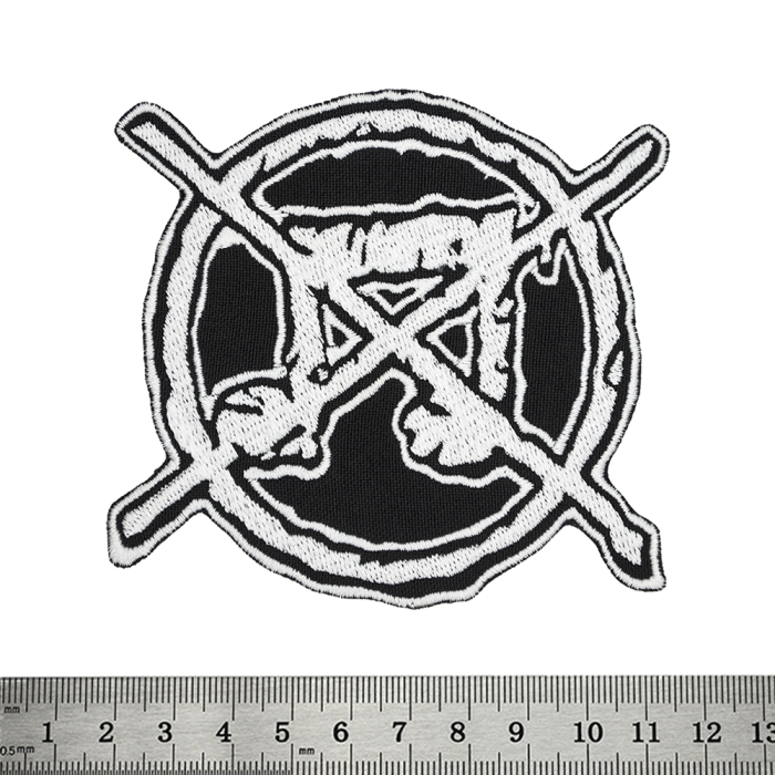 Anti-Music Logo (PS-097) Embroidered Patch