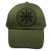 Aegishjalmur (Helm of Awe) (Olive) Baseball Cap
