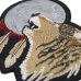 Wolf Howling At the Moon (Dream Catcher) Embroidered Patch