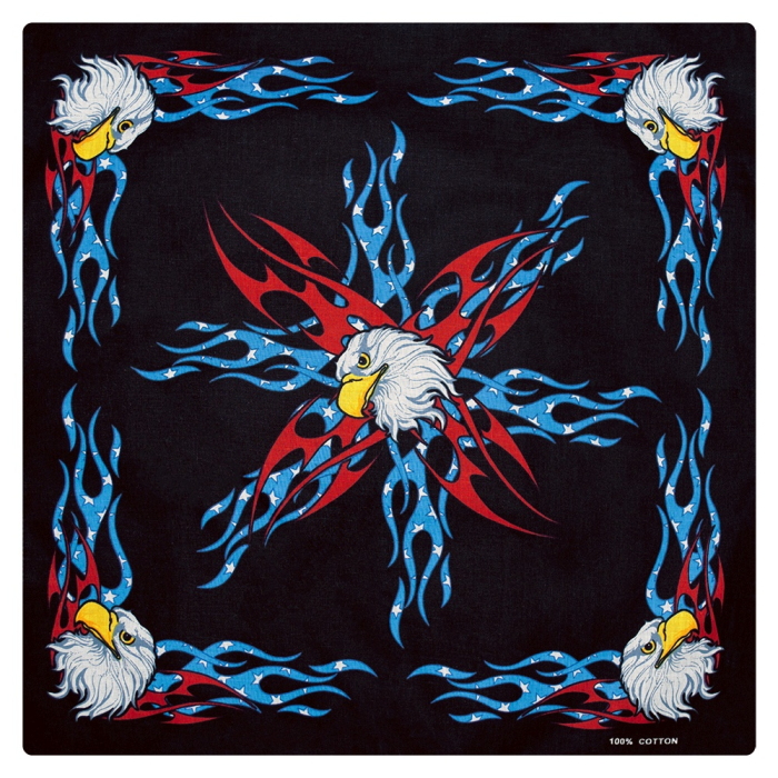 Eagle Head with a Pattern Bandana