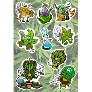Canabis SP-025 Sticker Pack
