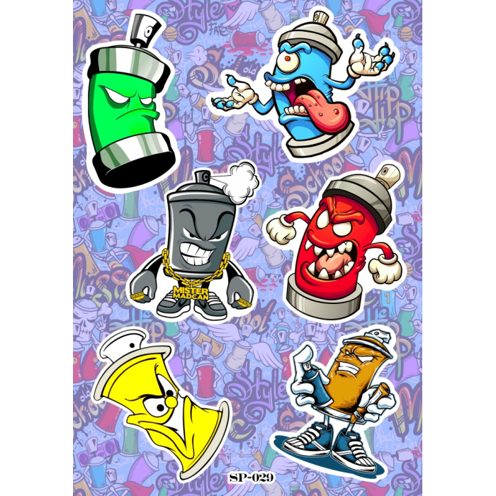 Graffiti SP-029 Sticker Pack