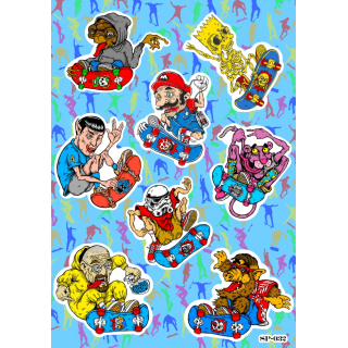 Skateboarding SP-032 Sticker Pack