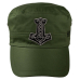 Thor's Hammer (Runes) Olive Cap