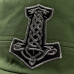 Thor's Hammer (Runes) Olive Cap