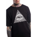 Urbanist Eye Illuminati (Black) Long T-Shirt