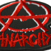 Anarchy (Black Background) Embroidered Patch