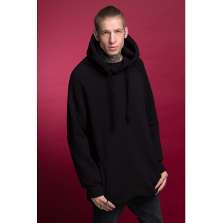 Urbanist Black Oversized Hoodie