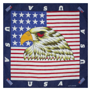 Usa Flag with Eagle Bandana