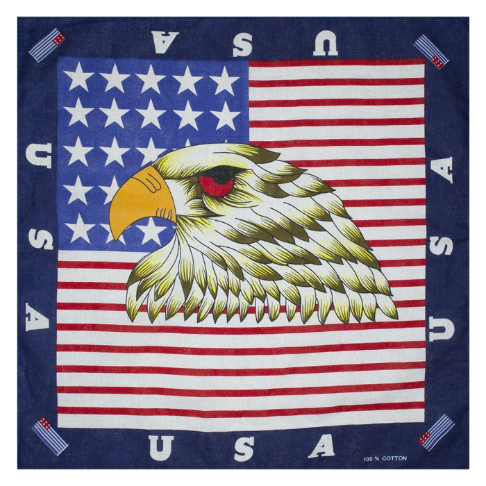 Usa Flag with Eagle Bandana