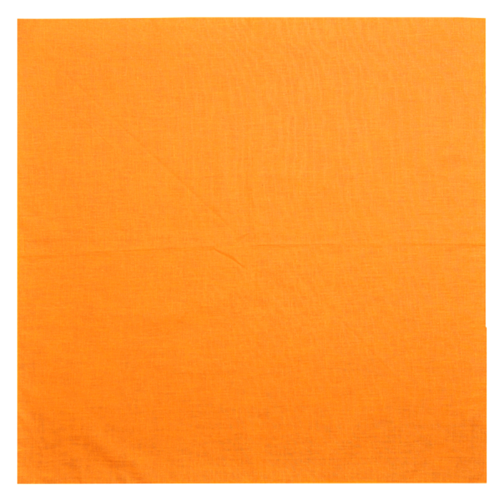 Orange (Plain) Bandana