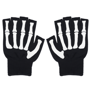 Skeleton Bone (White) Gloves