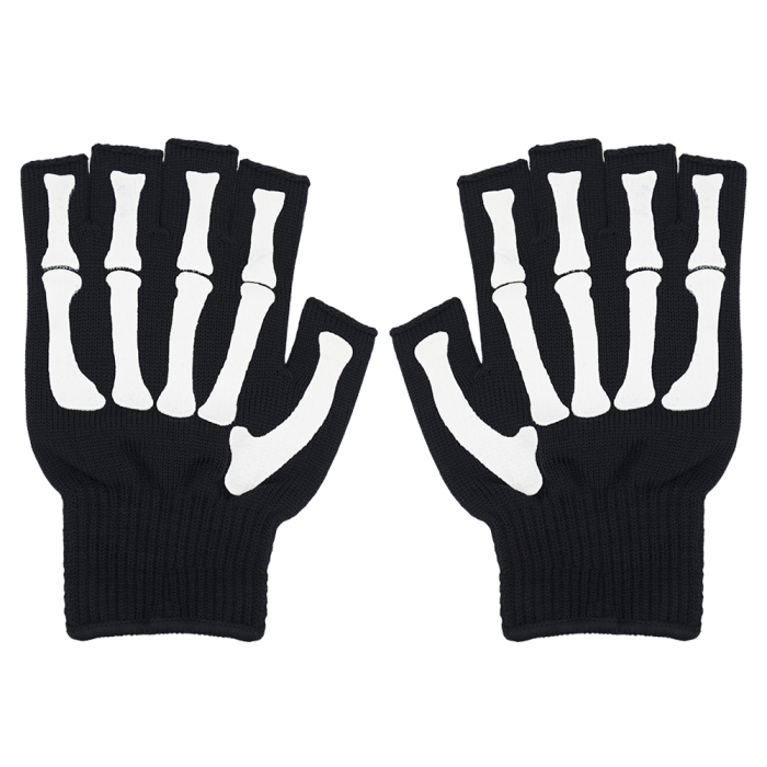 Skeleton Bone (White) Gloves