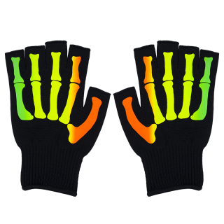Skeleton Bone (Rainbow) Gloves