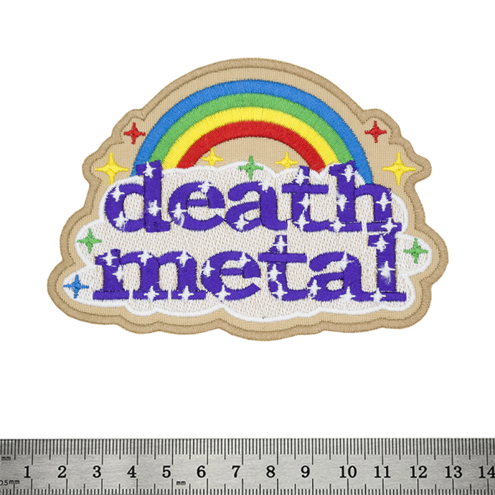 Death Metal (Rainbow) Embroidered Patch