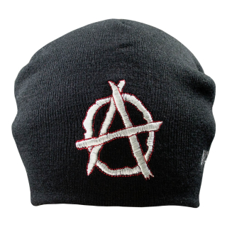Anarchy Black Hat with Embroidery