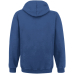 Blue (Plain) Kangaroo Pocket Hoodie on the Zipper