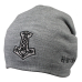 Thor's Hammer (Runes) Gray Hat with Embroidery