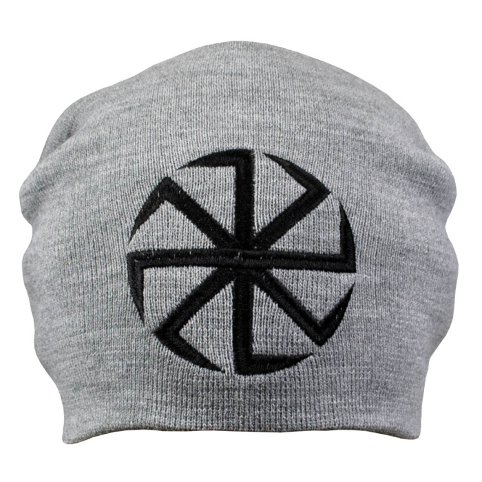 Kolovrat, Gray Hat with Embroidery