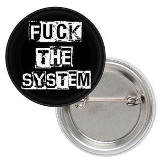 Fuck the System (Anonymous) Badge