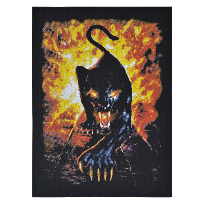 Hell Panther Katana Embroidered Patch