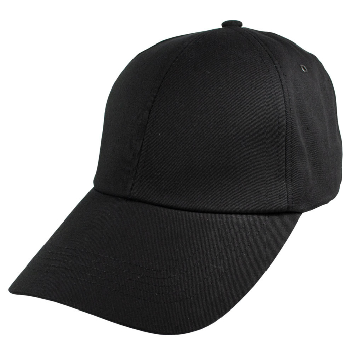 Baseball Cap without Embroidery (Big Visor)
