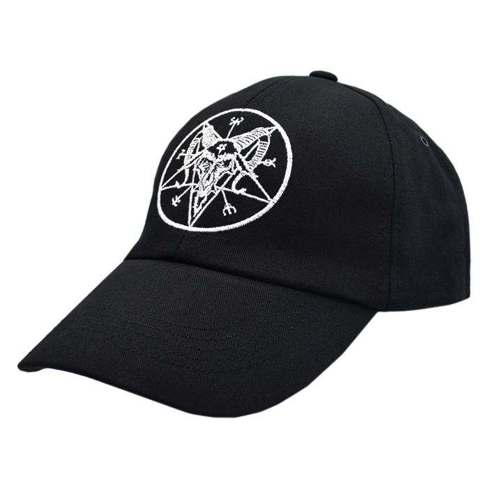 Baphomet (Pentagram) RW Baseball Cap