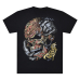 Skull with Dragon Tattoo (3D, Glow in the Dark) T-Shirt