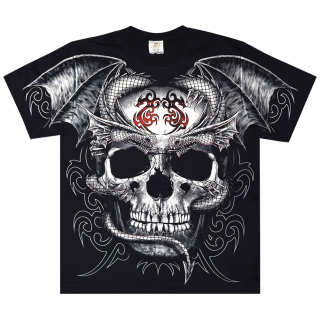 Dragons on the Skull T-Shirt