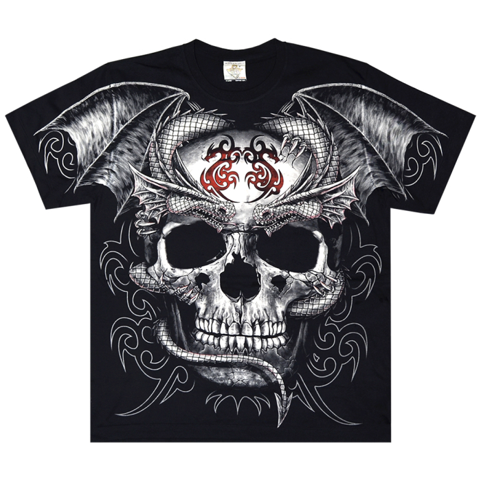 Dragons on the Skull T-Shirt