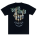 Punk's Not Dead (Skeleton with a Green Mohawk) Glows in the Dark T-Shirt