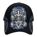 Big Demon Skull Embroidered Baseball Cap