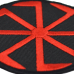 Kolovrat Embroidered Patch