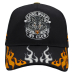 Lone Wolf, No Club (Orange) Embroidered Baseball Cap