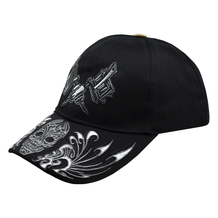 Tattoo Machines (Gray) Embroidered Baseball Cap