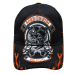 Born To Ride, Ride To Live (Big Skull) Embroidered Baseball Cap
