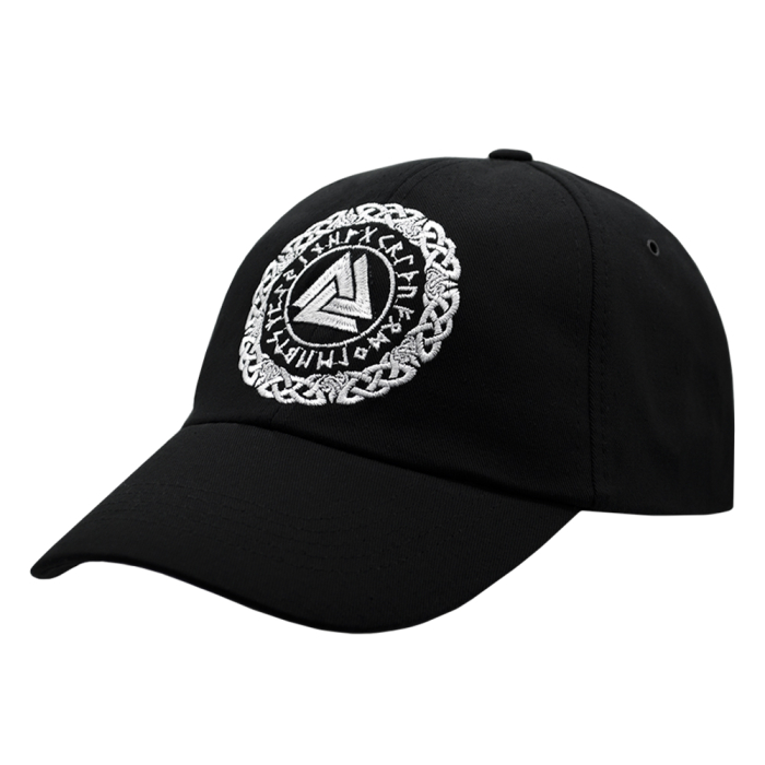 Valknut in the Runic Circle RW Baseball Cap