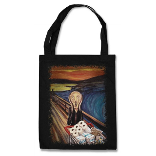Urbanist Apocalypse scream Shopper Bag