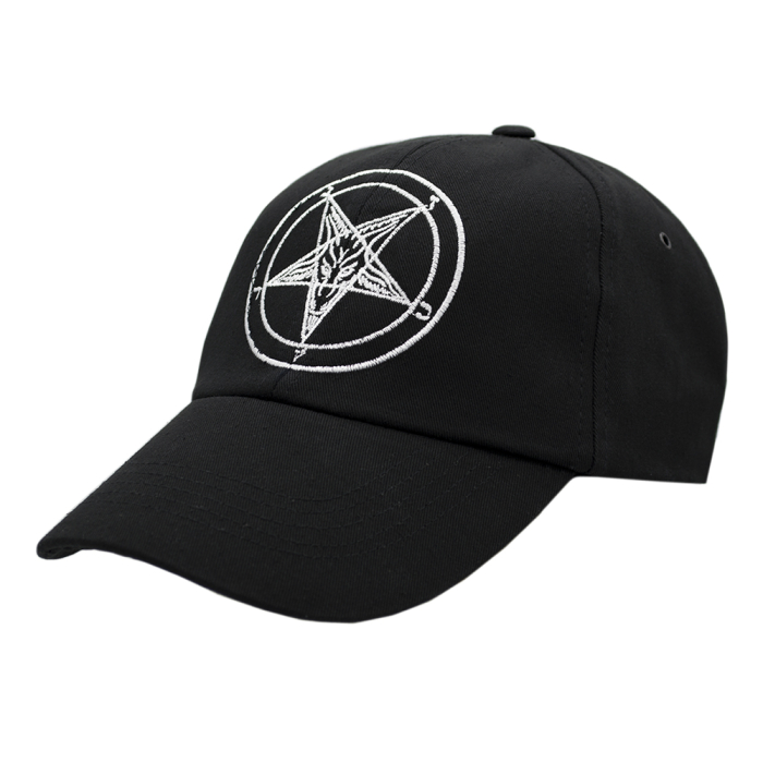 Pentagram with Goat RW Baseball Cap