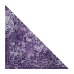 Tie Dye Double Paisley on Purple Background Bandana