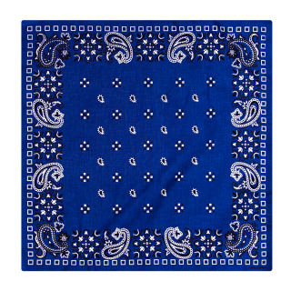 Turkish pattern on Blue Background Bandana