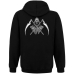 No Heaven, No Hell - Just Death Kangaroo Pocket Hoodie with a Zipper